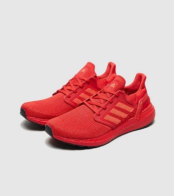 Botasky adidas Ultra Boost 20 Ultra Boost 20 - Panske Topanky Červené | QND-921746